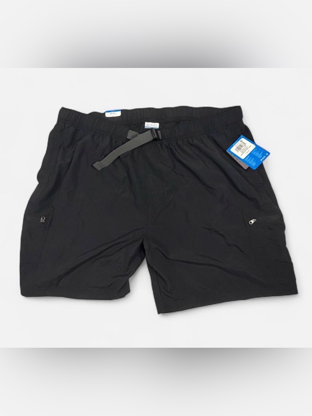 NWT Columbia Men's Black Athletic Quick-Action Shorts